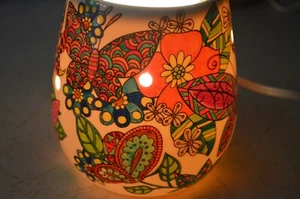 Scentsy Reimagine Wax Warmer with Blond Wood & Moonflower Scentsy Bar - Picture 1 of 9