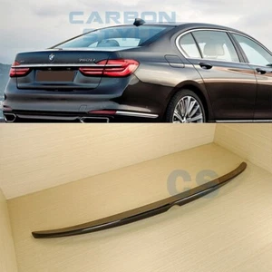 Painted #668 Jet Black For 2016-2022 BMW G11 G12 7-Series Rear Trunk Spoiler - Picture 1 of 7