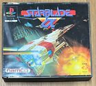 PS1 PLAYSTATION STARBLADE ALPHA PSX WORKS PERFECT BOXED CASE MANUAL RARE