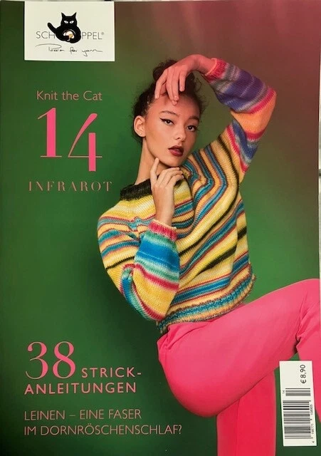 SCHOPPEL Knit the Cat KTC 14 "INFRAROT"- mit 38 Strickanleitungen