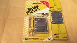 10 SETS OF 6 GLASS FUSES EK-7,AGC5,15,30&SFE9,14,20+1 FUSE PULLER(MADE IN USA)   - Picture 1 of 2