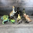 Prehistoric Dinosaur Toy Figures AAA Imperial Dor Mei 9 Vintage Retro 1970 1990s