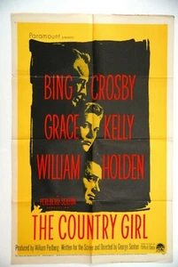 PÓSTER DE PELÍCULA COUNTRY GIRL GRACE KELLY BING CROSBY 1954 WILLIAM HOLDEN 1h EE. UU. - Imagen 1 de 2