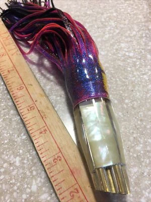 Pesado Peso Quilla 4 JETS Hawaiano Gran Juego Pesca Señuelo Marlín Atún Trolling Foto 1 de 4