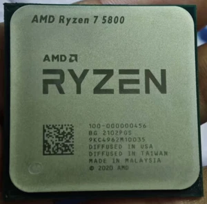 AMD Ryzen 7 5800 Socket AM4 CPU Processor 3.4 GHz 8-Core 16-Thr 65W R7 5800 - Picture 1 of 2