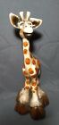 Vintage Giraffe Sculpture Figurine John Raya 12" Inch 