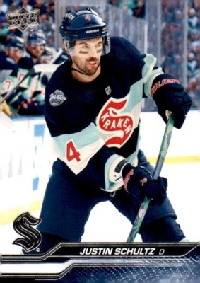 2023-24 Upper Deck Hockey #619 Justin Schultz Seattle Kraken Ext Series - Image 1 of 2