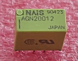NAIS AGN 20012 RELAYS 12V=   1A 30VDC 1.028kohm 2 Form C  140 mW - Bild 1 von 3