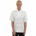 Whites Chicago Unisex Chefs Jacket Short Sleeve with Tasting Spoon Pocket