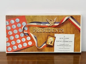 Vintage Midcentury 1965 Meet The Presidents Quiz Game - Bild 1 von 2