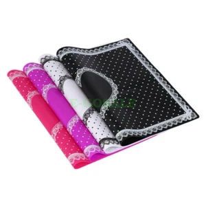 Tappetino in silicone per nail art modello a punti pizzo nail art tappetino da tavolo pad in silicone - Foto 1 di 8