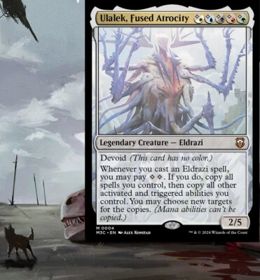 Ulalek, Fused Atrocity Commander Deck Ready-to-Play ELDRAZI EDH Magic MTG - Image 1 of 4