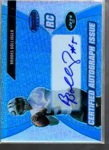 A1022- 2003 Bowman's Best Blue #128 Brooks Bollinger Auto /499 - NM-MT - Picture 1 of 2