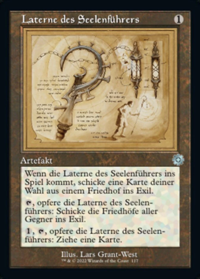 Laterne des Seelenführers (Soul-Guide Lantern) Schematic | NM Brother's War MtG - Bild 1 von 1