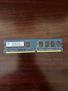 NANYA 2 GB 2Rx8 PC2-6400U-666-13-E1.800 NT2GT64U8HD0BY-AD TESTED - Picture 1 of 2
