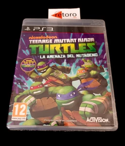TEENAGE MUTANT NINJA TURTLES LA AMENAZA DEL MUTAGENO PS3 Play3 PAL-España NEW - Imagen 1 de 2