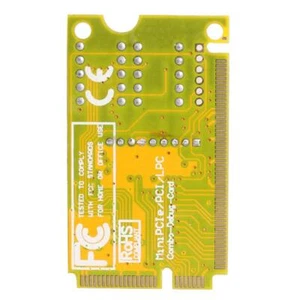 3IN1 Mini PCI PCI-E LPC PC Analyzer Tester Notebook Combo Debug Card FR - Photo 1/6