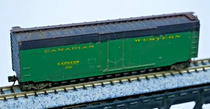 Micro-Trains MTL N Scale Plug Door 50' Box Car Custom decals NOT BOXED - Picture 1 of 3
