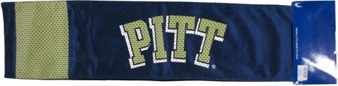 Pitt Panthers Jersey Scarf with Zip Pocket Cover