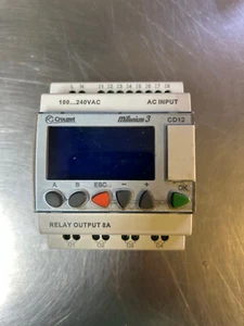 Used Crouzet Millenium 3 CD12 Relay Output AC input - Picture 1 of 7