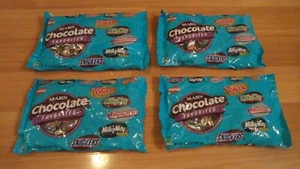 (4) Mars Chocolate Favorites Mini Candy Bars 10.5 Oz Ea Snickers Twix Milky Way - Picture 1 of 2