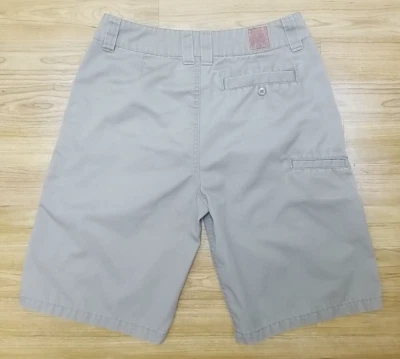 Pantalones Cortos Mulisha Metal Para Hombre Talla 30 Beige Chino Bordado Logo Caqui Y2K Patinador Foto 1 de 4