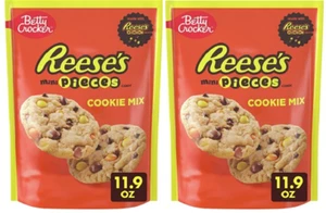 Betty Crocker Cookie Mix Reese's Mini Pieces 2 Pack - Picture 1 of 2