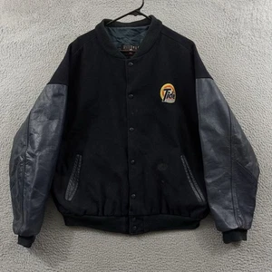 Vintage Tide Racing Jacket Mens XL Blue Darell Waltrip Bomber Nascar Sport USA - Picture 1 of 11