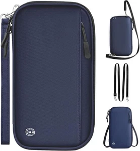 Cartera de viaje con soporte para pasaporte para hombre mujer - Imagen 1 de 7
