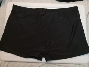 Summer Mae Plus Size 20W Black Bathing Suit Bottom Shorts - Picture 1 of 5