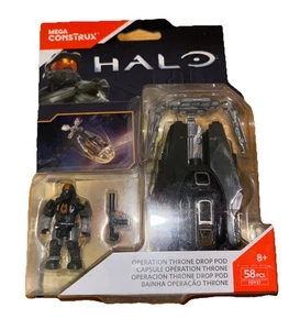 Mega Construx Halo Operation Throne Drop Pod FDY37 Open Box - Picture 1 of 2