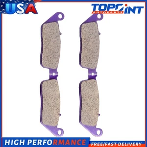 For 2005-2009 Honda VTX1300R VTX1300C Carbon Fiber Brake Pads Front Rear - Picture 1 of 6