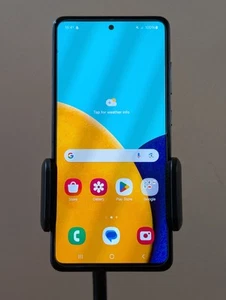 Samsung Galaxy A52 5G Black Unlocked Dual SIM 128GB 6GB RAM 6.5" SM-A526B/DS - Picture 1 of 10