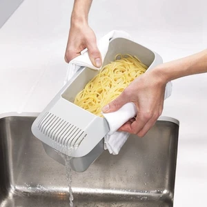 Noodle Holder Noodle Cooking Box Pasta Cooker Boat Steamer Kitchen Accessories - Picture 1 of 12