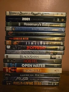 Sci-Fi Horror DVD Lot (x16) 2001/RoboCop/Alien/Zombie/Hostel++ ALL NEW - Picture 1 of 5