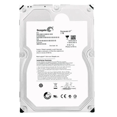 SEAGATE BARRACUDA LP 2TB ST32000542AS 5900RPM 32MB SATA II 3.5" HDD NAS Server - Bild 1 von 4