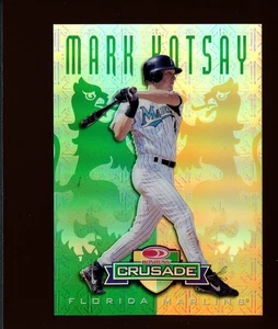 1998 Leaf Rookies & Stars - Crusade Update Mark Kotsay #108 Green /250 - Picture 1 of 2
