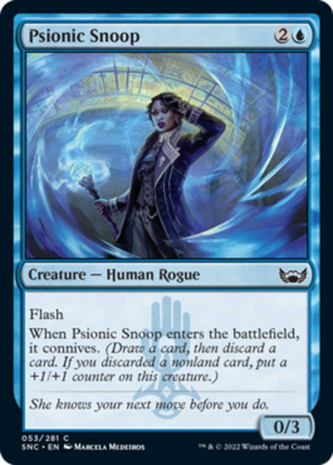 x1 Psionic Snoop - Streets of New Capenna - NM - MTG - Image 1 of 1