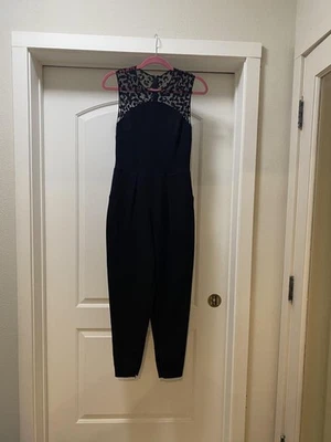 Mono Stella McCartney Mujer Pequeño Negro Transparente Leopardo Malla Hecho en Italia Foto 1 de 4