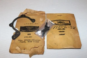 Qty 2 Harley Knucklehead Cylinder Head Rocker Cover Rear Intake Plates 17556-38 - Picture 1 of 9