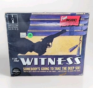 SEALED Infocom The Witness Commodore 64 Vintage Computer Game Mystery - Picture 1 of 10