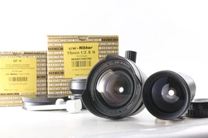 【COMO NUEVO+ en caja】 Lente Nikon UW Nikkor 15 mm f2.8 con buscador para Nikonos V de JAPÓN - Imagen 1 de 10