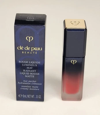 Cle de Peau Beaute líquido rojo mate 103 NÉCTAR tamaño completo nuevo en caja Foto 1 de 4