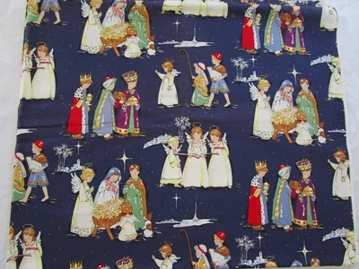 Sage Glen Christmas Pagent Alexander Henry Telas 2004 Algodón, 2 YDS Foto 1 de 4