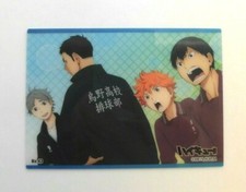 Haikyuu clear card Hinata Shoyo Kageyama Tobio Sawamura Daichi Sugawara Koshi 43