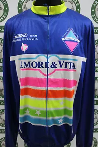 Giacca jacket ciclismo AMORE E VITA TG 5 C418 bike shirt maillot trikot jersey - Imagen 1 de 2