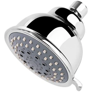 Voolan High Pressure Shower Head - 4 Inches Rain Showerhead - 5 Spray Setting... - Picture 1 of 9