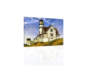 "Captain Upton's House-Edward Hopper" Canvas or Print Wall Art - Picture 1 of 2