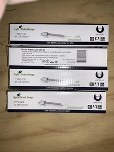 NEW Lot Of 4-Light Efficient Design Led-7320-50K-G3 Lamp,10W,4 Pin,G24q & GX24q - Picture 1 of 3