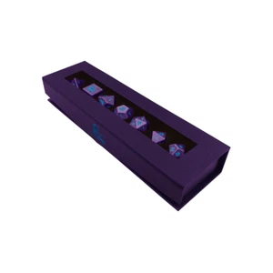 Phandelver and Below: The Shattered Obelisk Underdark Heavy Metal RPG Dice Set - Picture 1 of 3